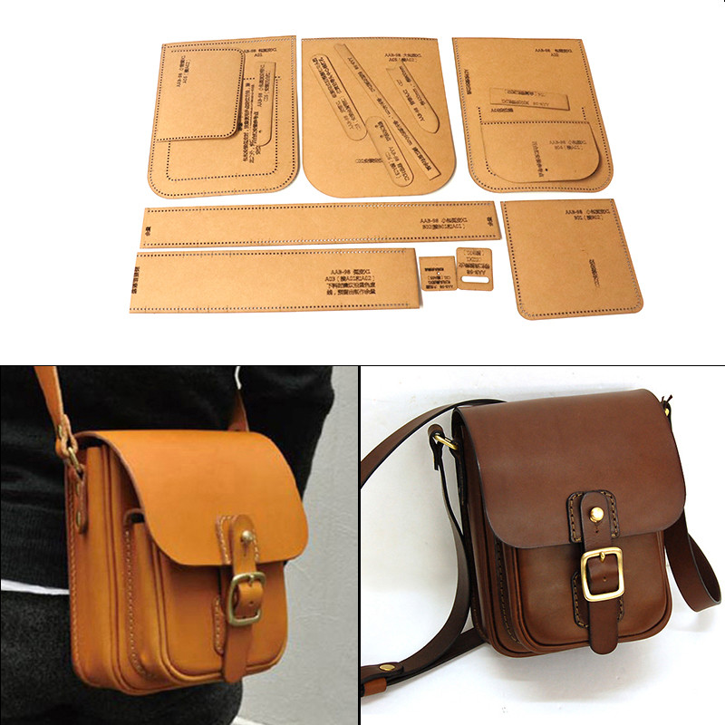 DIY Leather Craft Shoulder Bag – Leatherwork Templates recenzja i cena
