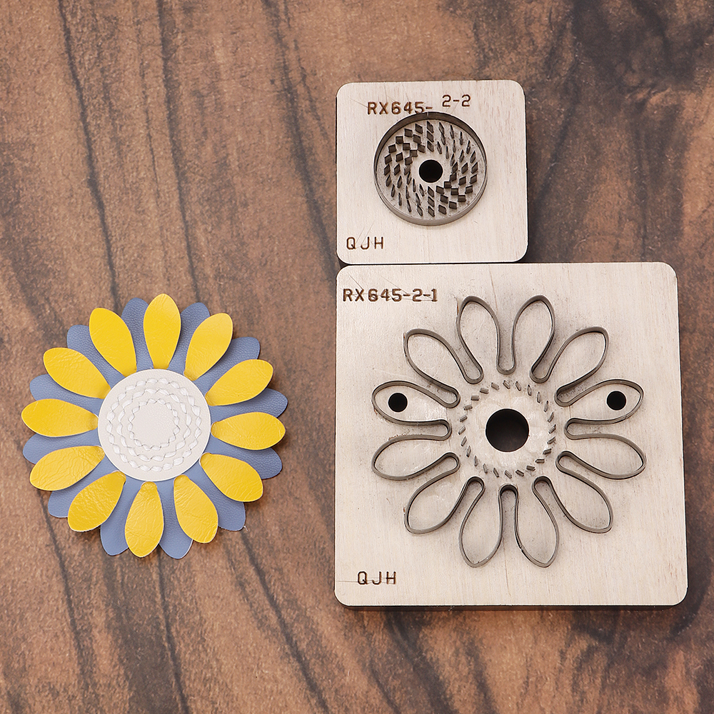 1Set Flower-Shaped Cutting Mol – Leatherwork Templates recenzja i cena