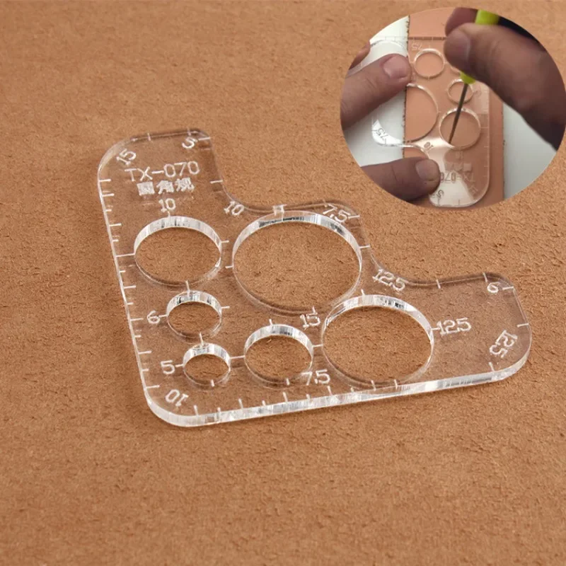 9x9cm Leather Corner Cutter Ci – Leatherwork Templates recenzja i cena