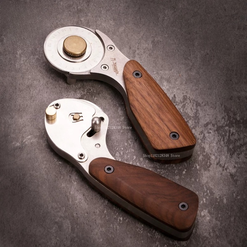 Natural Wooden Handle All-meta – Leatherwork Roller recenzja i cena