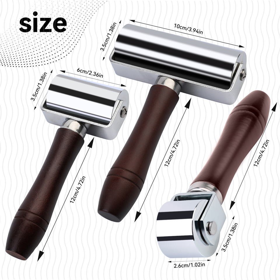 KRABALL Leather Press Edge Rol – Leatherwork Roller recenzja i cena