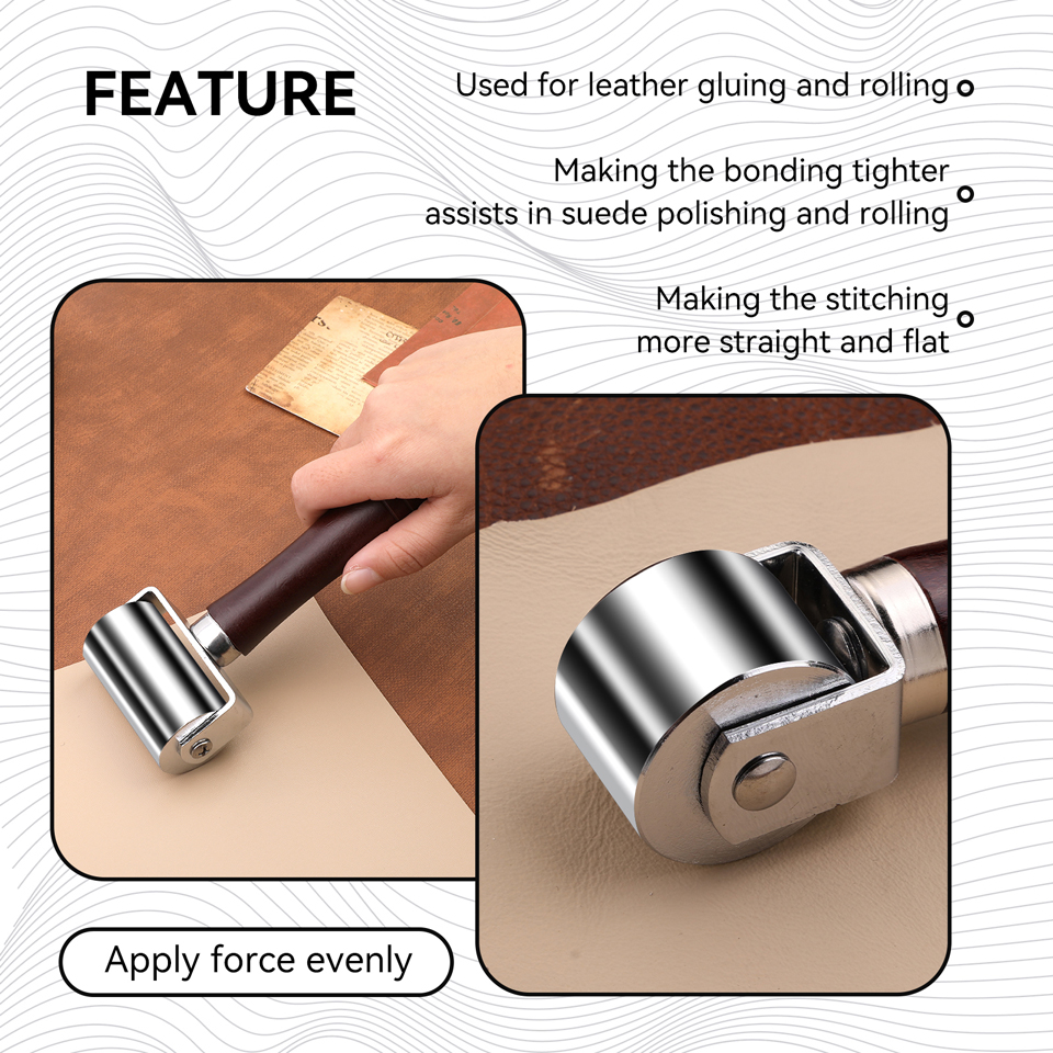 KRABALL Leather Press Edge Rol – Leatherwork Roller recenzja i cena