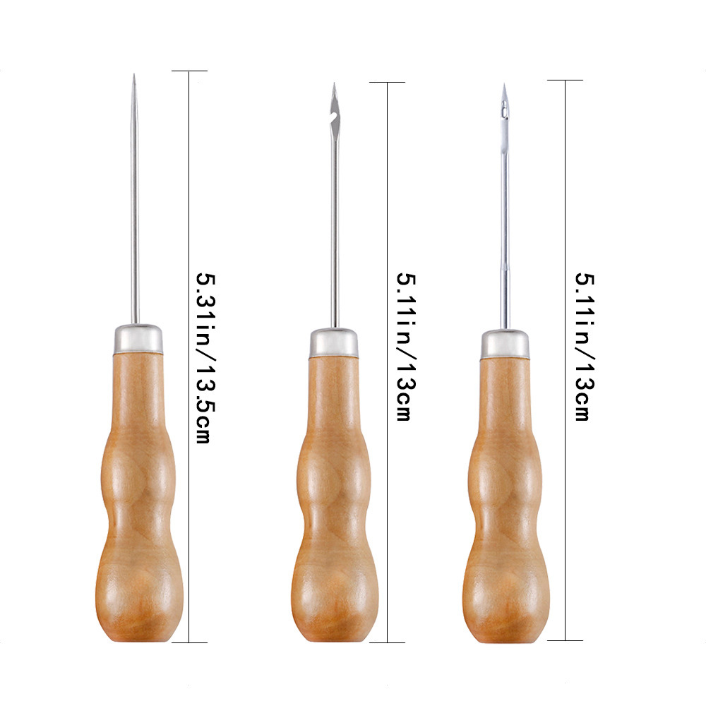 Leather Awl Wood Handle Awls S – Leatherwork Repairs recenzja i cena