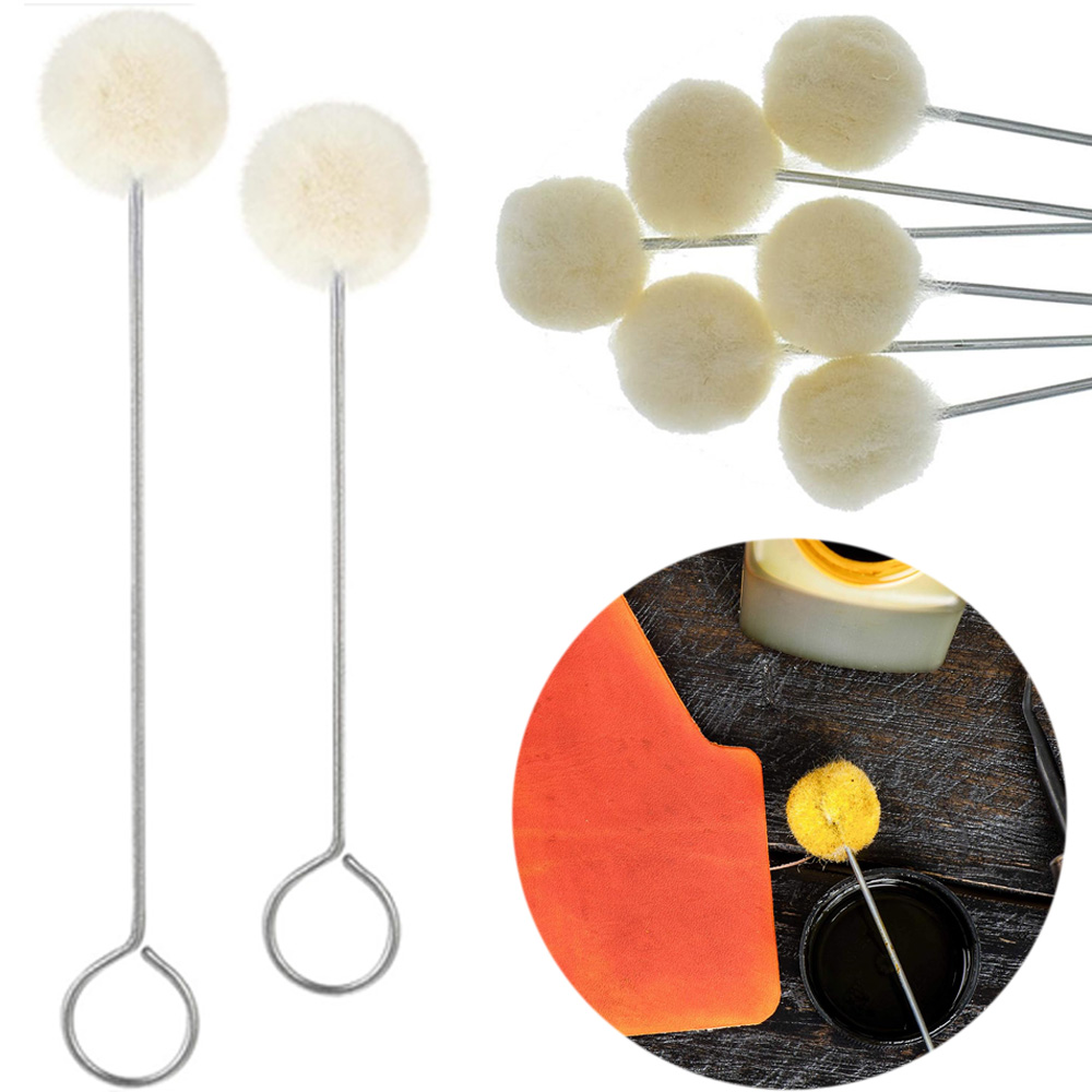 10/30pcs Leather Wool Balls Pa – Leather Dye Finish recenzja i cena
