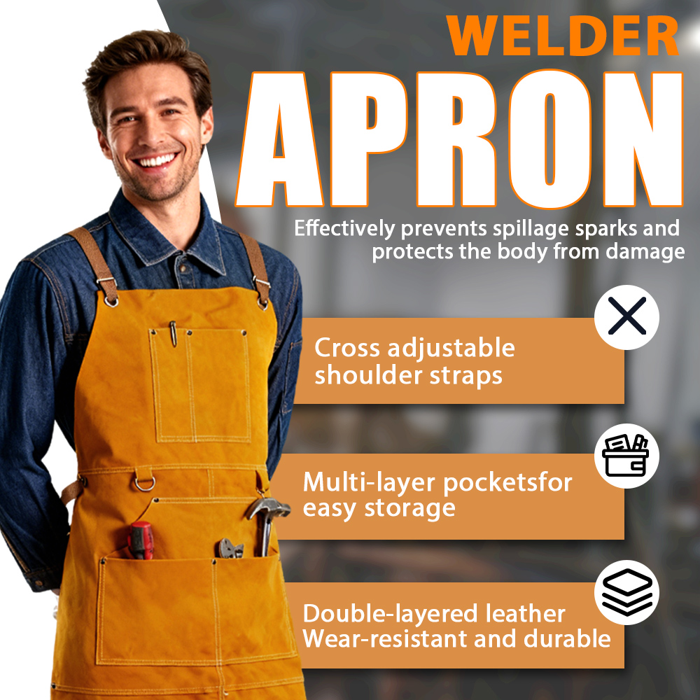 Oxhide Leather Welding Apron C – Leatherwork Repairs recenzja i cena