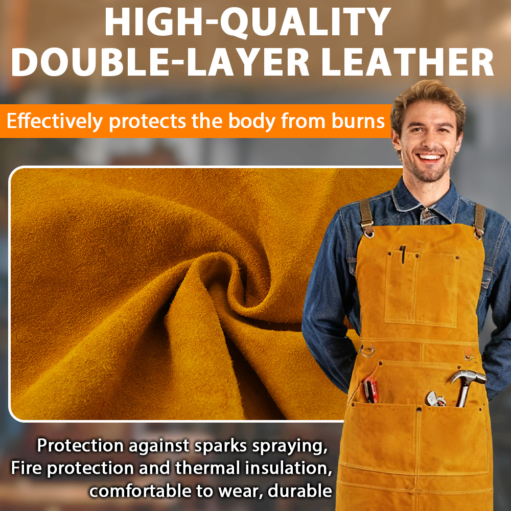 Oxhide Leather Welding Apron C – Leatherwork Repairs recenzja i cena