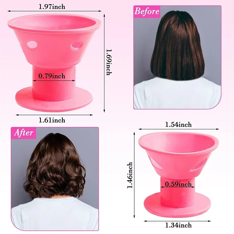 10 20pcs Soft Rubber Hair Curl – Leatherwork Roller recenzja i cena