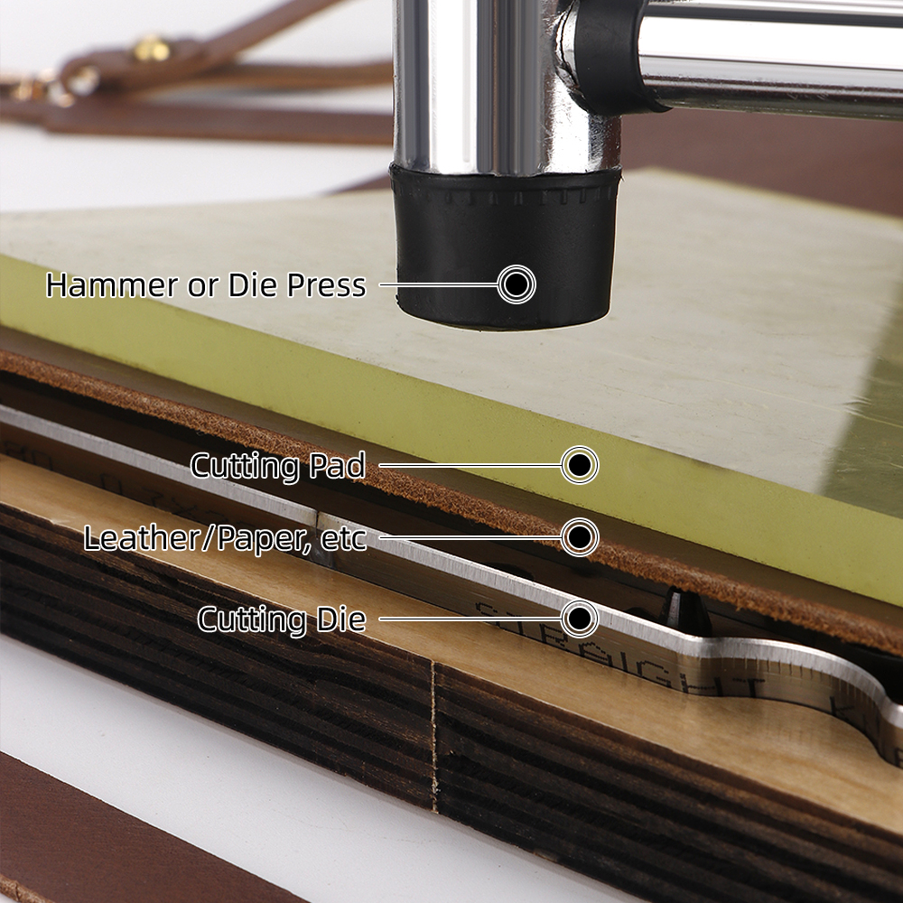 Wooden Punching Die Key Chain  – Leatherwork Templates recenzja i cena