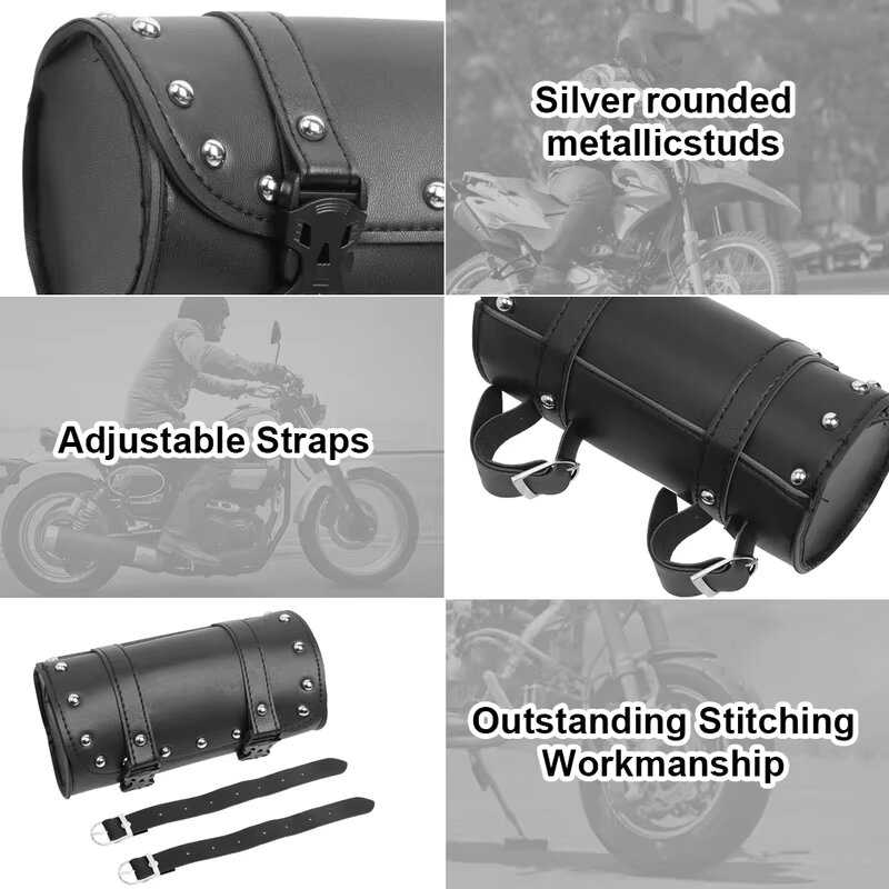 Motorcycle Bags Black Pu Leath – Leatherwork Roller recenzja i cena