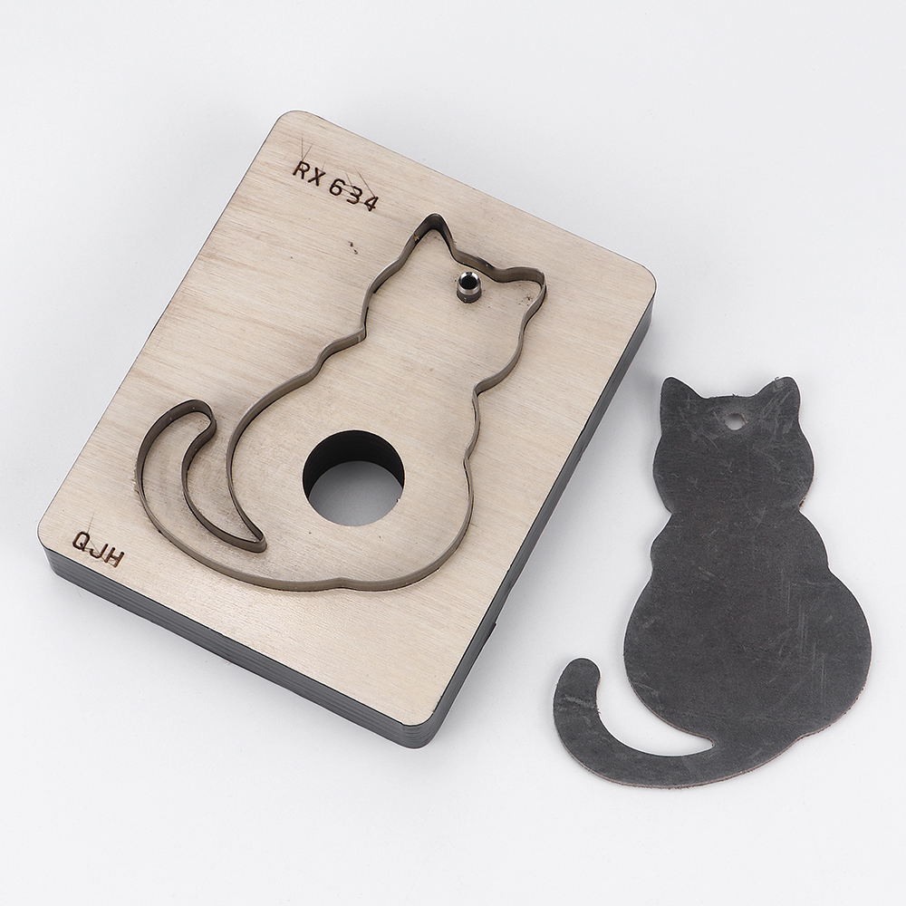 1Pcs Cat Shaped Punch Template – Leatherwork Templates recenzja i cena