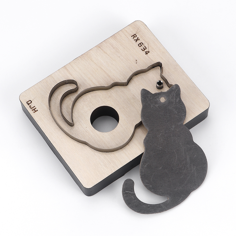 1Pcs Cat Shaped Punch Template – Leatherwork Templates recenzja i cena