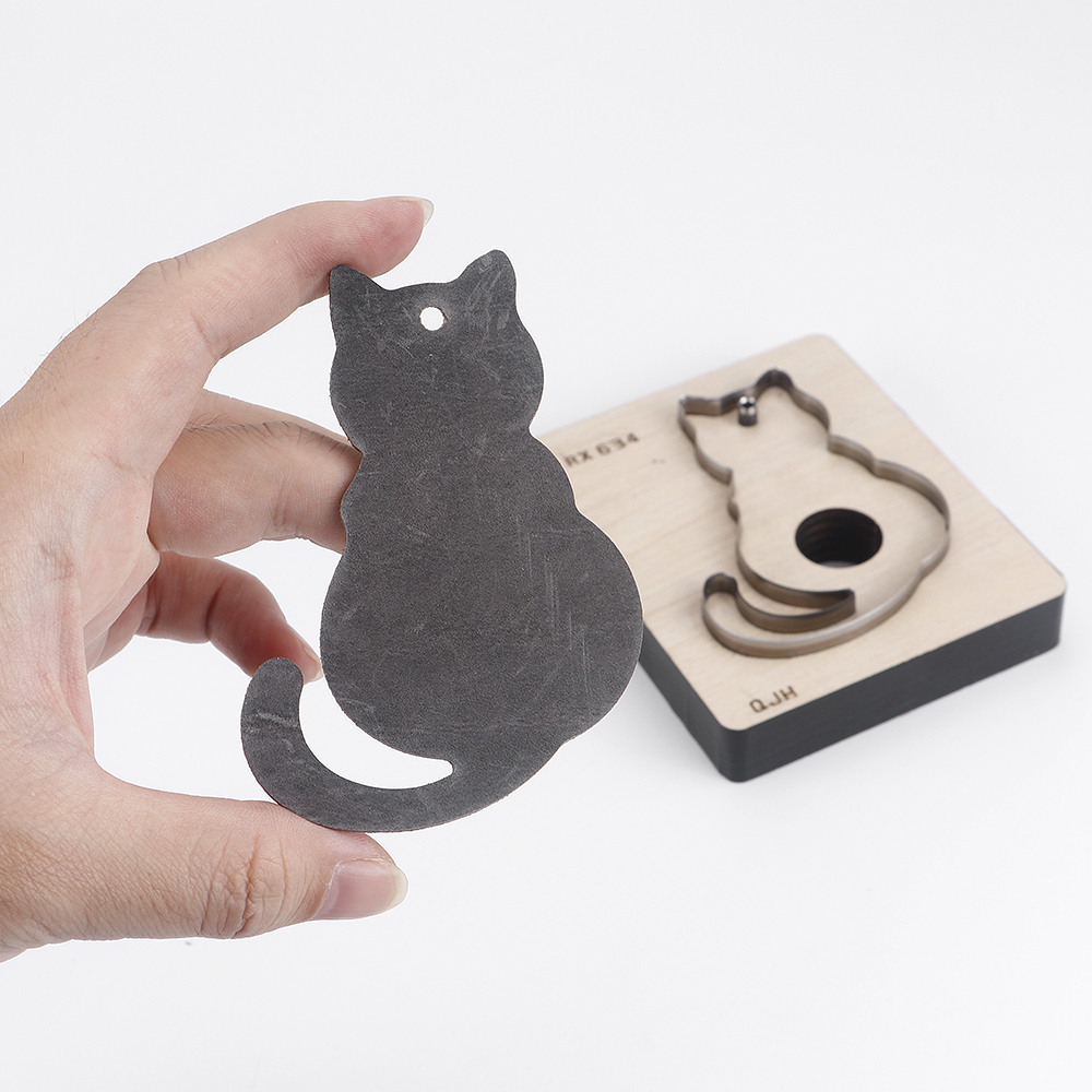 1Pcs Cat Shaped Punch Template – Leatherwork Templates recenzja i cena