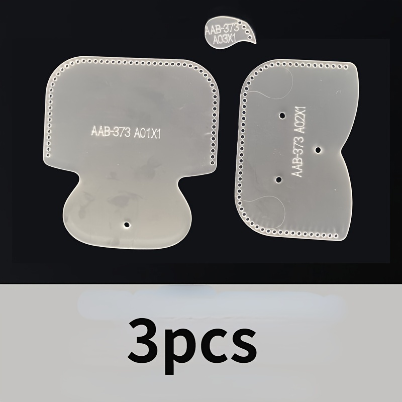 3pcs DIY Mini Wallet Stencil S – Leatherwork Templates recenzja i cena
