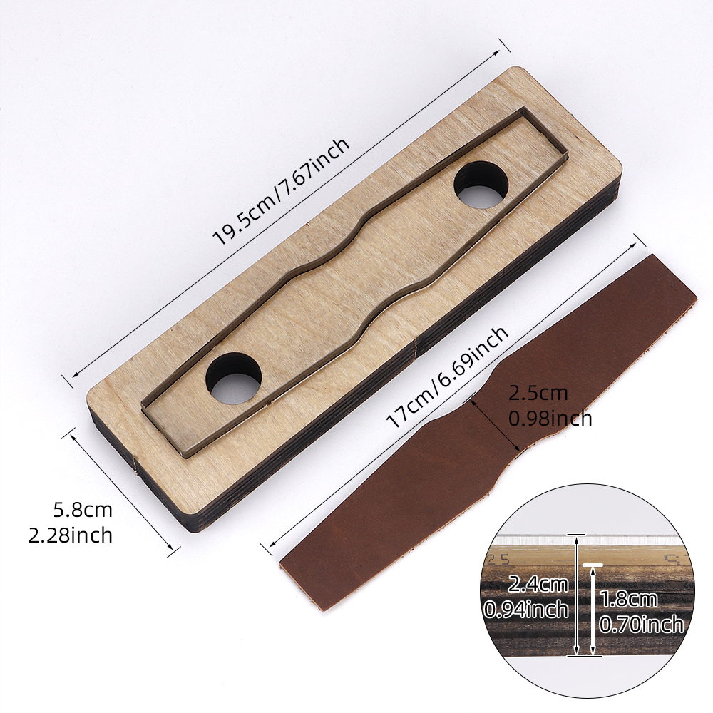 Leather Tool Wooden Punching S – Leatherwork Templates recenzja i cena